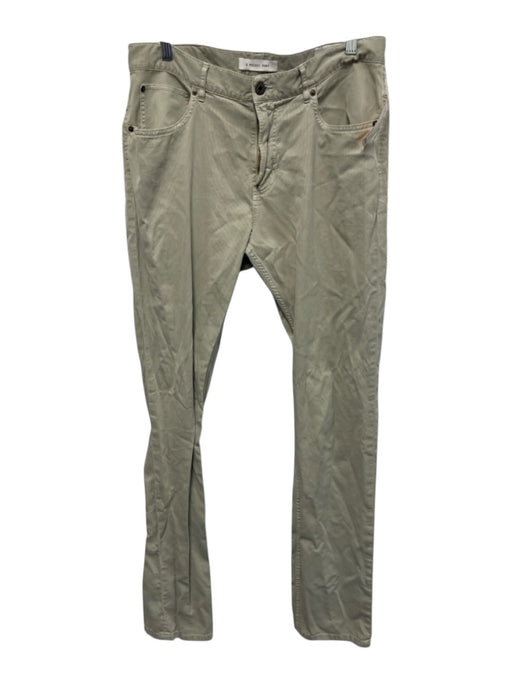 Billy Reid Size 33 Light Green Cotton Solid Men's Pants Light Green / 33