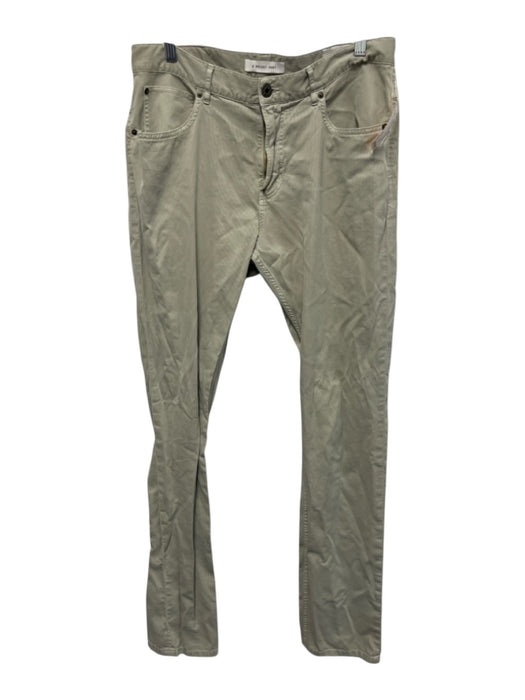 Billy Reid Size 33 Light Green Cotton Solid Men's Pants Light Green / 33