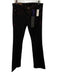 House of Dereon Size 30 Black Cotton Blend Denim Low Rise Button & Zip Fly Jeans Black / 30