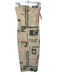 With Jean Size M Beige, Black & Red Polyester Blend Strapless Sheath Midi Dress Beige, Black & Red / M