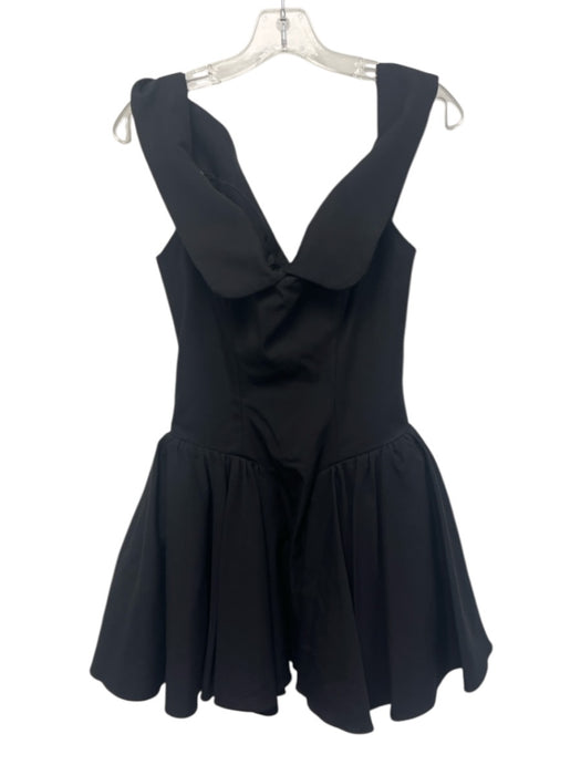 House of CB Size M Black Richcel Blend Off Shoulder Spaghetti Strap Dress Black / M