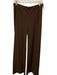 Vince Size M Brown Acetate Blend Elastic Waist Wide Leg Pants Brown / M