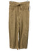 Citizens of Humanity Size 29 Khaki Linen Wide Leg Drawstring Cargo Pants Khaki / 29
