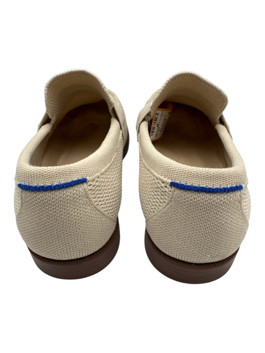 Rothy's Shoe Size 11 Cream Beige textile upper Knit Penny Slip On Loafers Cream Beige / 11