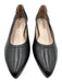Paul Green Shoe Size 5 Black Leather Block Heel Pointed Toe Pumps Black / 5