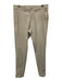 Lululemon Size 32 Beige Polyester Blend Solid Athleisure Men's Pants Beige / 32