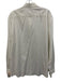 Theory Size XL White Cotton Striped Button Down Men's Long Sleeve Shirt White / XL