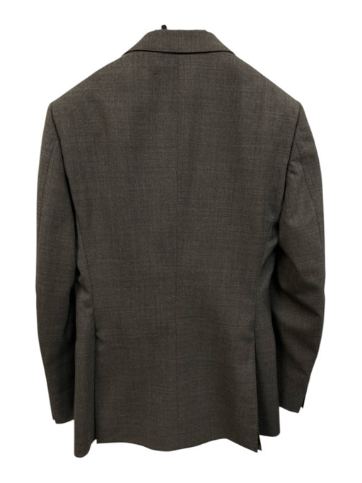 Suitsupply Light Gray Wool Solid notched 2 Button Men's Suit Light Gray / 38R