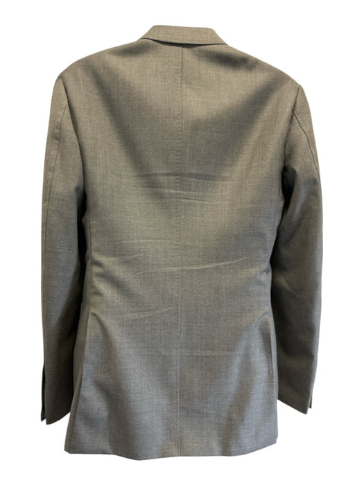 Suitsupply Light Gray Wool Solid notched 2 Button Men's Suit Light Gray / 38R