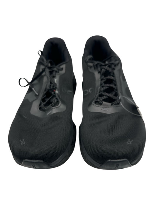On Cloud Shoe Size 10.5 Like New Black Synthetic Solid Sneaker Men's Shoes Black / 10.5