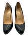 Christian Louboutin Shoe Size 38 Black Leather Almond Toe High Heel Pumps Black / 38