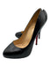 Christian Louboutin Shoe Size 38 Black Leather Almond Toe High Heel Pumps Black / 38
