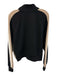 Spanx Size S/M Black, Beige, White Modal Blend Side Stripe Mock Neck Pant Set Black, Beige, White / S/M