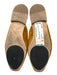 Ann Mashburn Shoe Size 36 Marigold Yellow Velvet Leather Lining Bow Mule Flats Marigold Yellow / 36