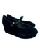 Larroude Shoe Size 6.5 Teal Blue Velour Leather Lining Mary Jane Buckle Shoes Teal Blue / 6.5