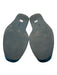 Larroude Shoe Size 6.5 Teal Blue Velour Leather Lining Mary Jane Buckle Shoes Teal Blue / 6.5