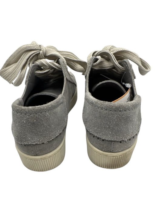 Pedro Garcia Shoe Size 36 Gray & Beige Suede Upper chunky laces Low Top Sneakers Gray & Beige / 36