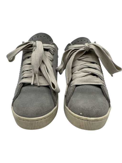 Pedro Garcia Shoe Size 36 Gray & Beige Suede Upper chunky laces Low Top Sneakers Gray & Beige / 36