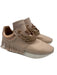Esse Ut Esse Shoe Size 35 Beige Pink & White Leather Snake Lace Up Sneakers Beige Pink & White / 35
