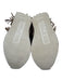 Esse Ut Esse Shoe Size 35 Beige Pink & White Leather Snake Lace Up Sneakers Beige Pink & White / 35