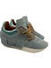 Esse Ut Esse Shoe Size 36 Blue Suede Snakeskin Lace Up Fringe Sneakers Blue / 36