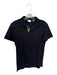 Burberry Size XS Black Cotton Nova Check Accents Men's Polo Black / XS