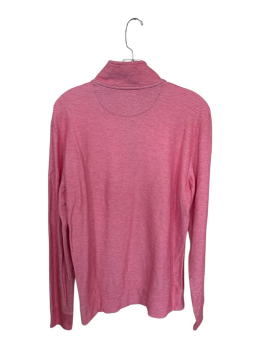 Vineyard vines Coral Pima Cotton Half Zip Men's Pullover Coral / S