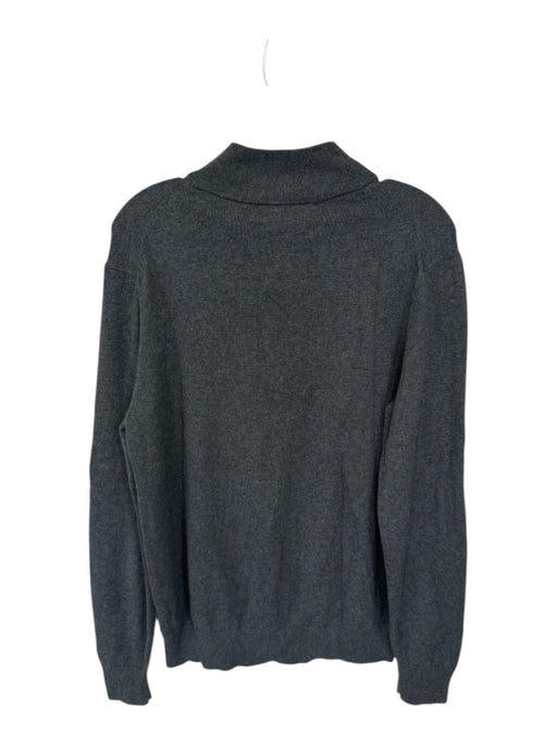 Vineyard vines Charcoal Cashmere Blend Knit Half Zip Men's Pullover Charcoal / S