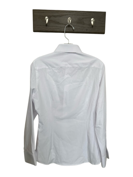 State & Liberty NWT Size XS White Polyester Blend Solid Button Down Men's Shirt White / XS