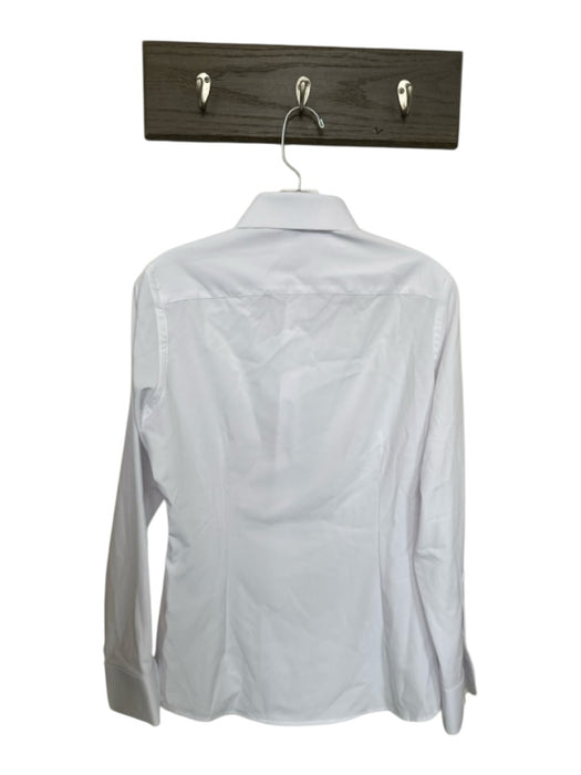 State & Liberty NWT Size XS White Polyester Blend Solid Button Down Men's Shirt White / XS