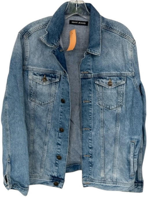 Mavi Jeans Size S med light wash Cotton Denim Men's Jacket med light wash / S