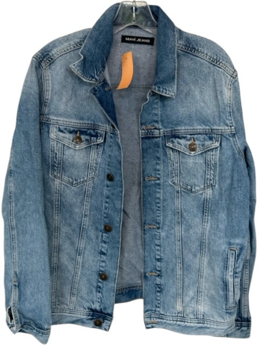 Mavi Jeans Size S med light wash Cotton Denim Men's Jacket med light wash / S