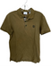 Burberry Size XS Olive Green Cotton Nova Check Accents Men's Polo Olive Green / XS