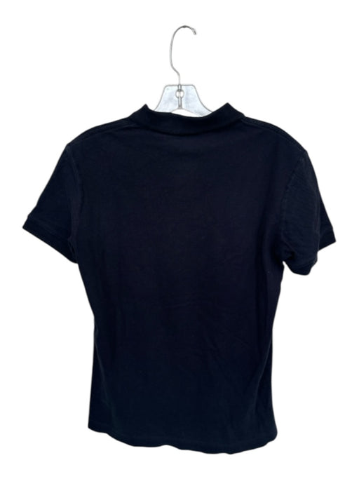 Burberry Size XS Navy Cotton Nova Check Accents Men's Polo Navy / XS