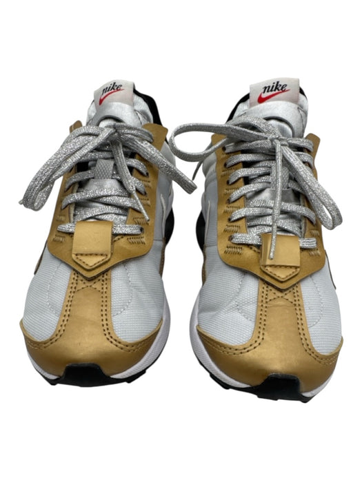 Nike Shoe Size 6.5 Gold & Graphite Shiny detail Sneaker Shoes Gold & Graphite / 6.5
