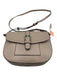 Coach Blush Taupe Leather Mini Bag Silver Hardware Crossbody Bag Blush Taupe