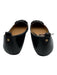 Tory Burch Shoe Size 6.5 Black Logo Gold Detail Leather Flats Shoes Black / 6.5
