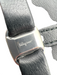 Ferragamo Black Leather Silver Hardware Magnetic Close Square Wallets Black