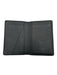 Louis Vuitton New Black Leather Damier Bifold Men's Wallet Black