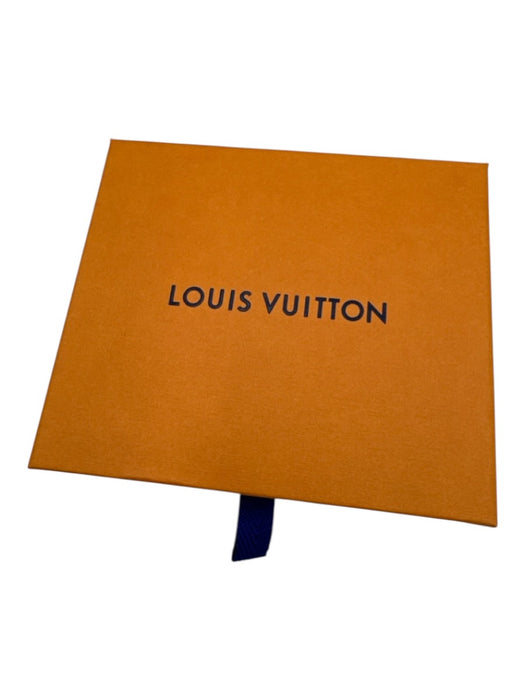 Louis Vuitton New Black Leather Damier Bifold Men's Wallet Black