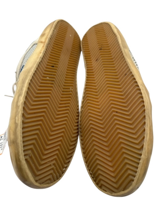 Golden Goose Shoe Size 43 White & Multi Leather Solid Low Top Men's Shoes White & Multi / 43