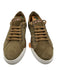 Bontoni Shoe Size 9 AS IS Green & Brown Suede Solid Low Top Men's Shoes Green & Brown / 9