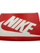 Nike Shoe Size 13 White & Red Leather Solid Men's Shoes White & Red / 13