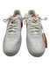 Nike Shoe Size 13 White & Red Leather Solid Men's Shoes White & Red / 13