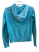 Polo Ralph Lauren Size XS Blue Cotton Hood Zip Close Front Pocket Top Blue / XS