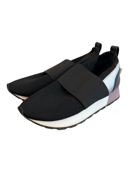 Dolce Vita Shoe Size 6.5 Black Manmade Material Perforated Slip On Shoes Black / 6.5