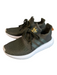 Adidas Shoe Size 5.5 Green Manmade Material Lace Up Knit Shimmer Sneaker Shoes Green / 5.5