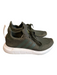 Adidas Shoe Size 5.5 Green Manmade Material Lace Up Knit Shimmer Sneaker Shoes Green / 5.5
