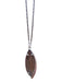 Kendra Scott Rose Gold Metal Chain Adjustable Glitter Pendant Necklace Rose Gold