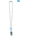 Kendra Scott Gold & White Metal Chain Tassle Chain Mother of Pearl Long Necklace Gold & White
